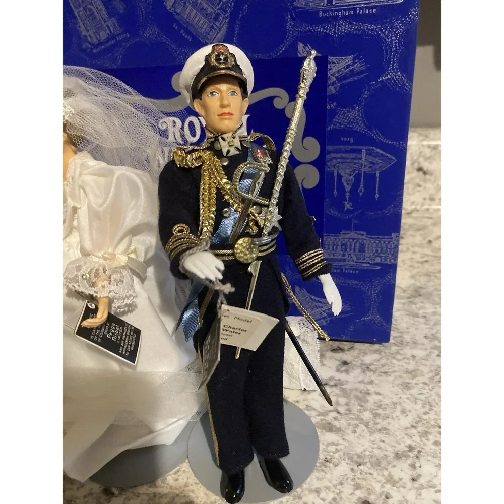 Rare House Of Nisbet Doll Set Princess Charles Princess Diana Signed Numbered